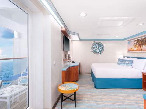 Margaritaville Cabin Category Premium Extended Balcony Image Margaritaville Cabin Category Premium Extended Balcony Image