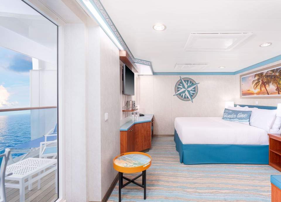 Margaritaville Cabin Category Premium Extended Balcony Image Margaritaville Cabin Category Premium Extended Balcony Image