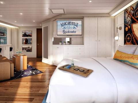 Margaritaville Beachcomber Bridge Wing Suite (BWS) bedroom, photo 3 of 3