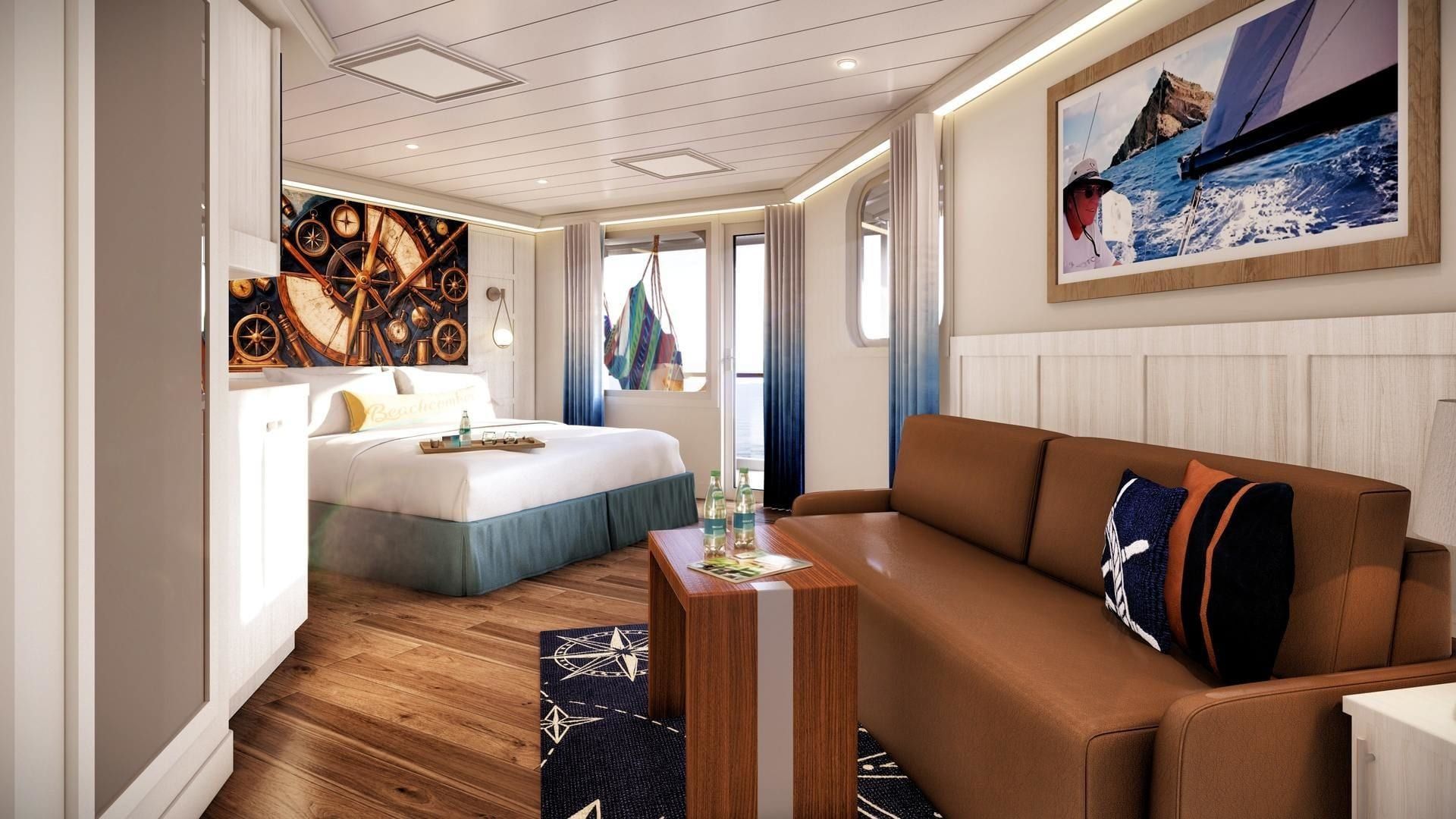 Margaritaville Beachcomber Bridge Wing Suite (BWS) living area, photo 2 of 2