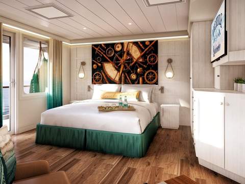 Margaritaville Beachcomber Bridge Wing Suite (BWS) bedroom, photo 1 of 3