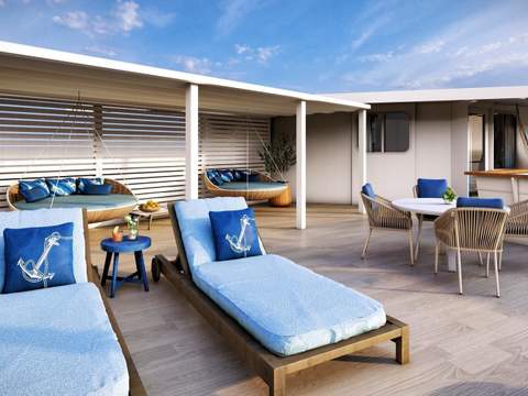 Margaritaville Beachcomber Bridge Wing Suite (BWS) balcony, photo 2 of 2