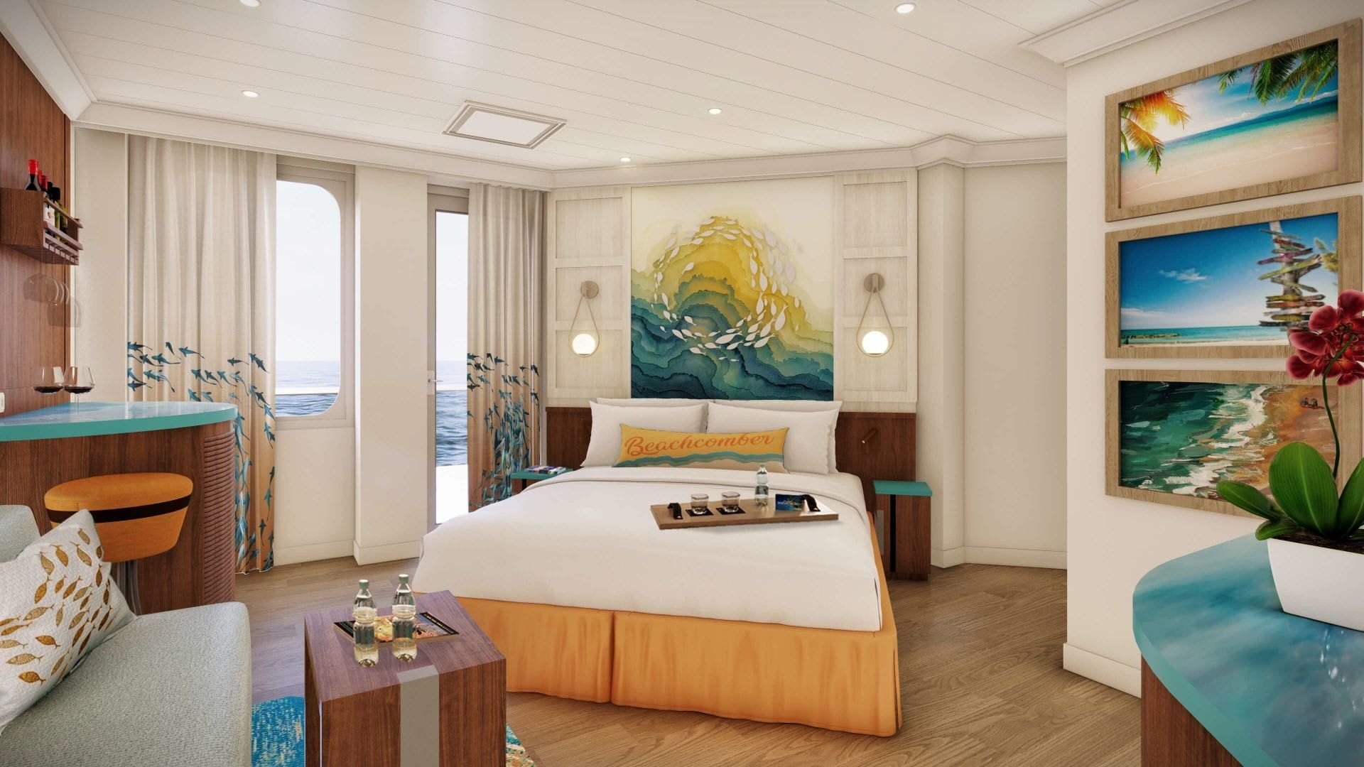 Margaritaville Beachcomber Serene Junior Suite (JS) cabin