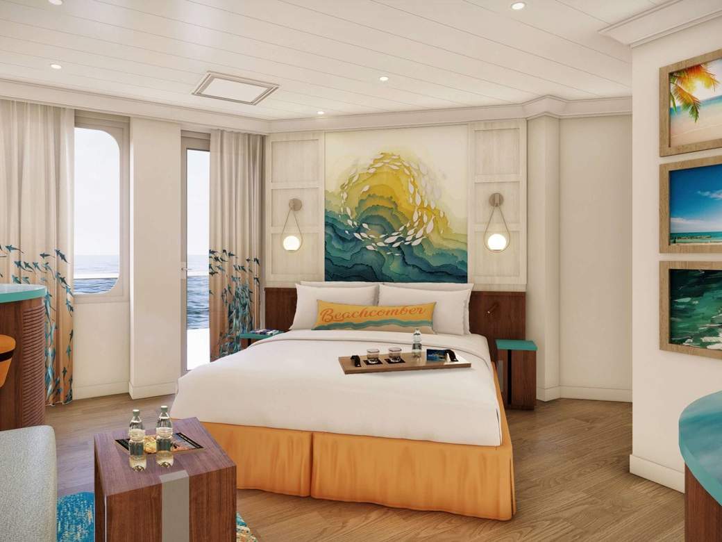 Margaritaville Beachcomber Serene Junior Suite (JS) cabin