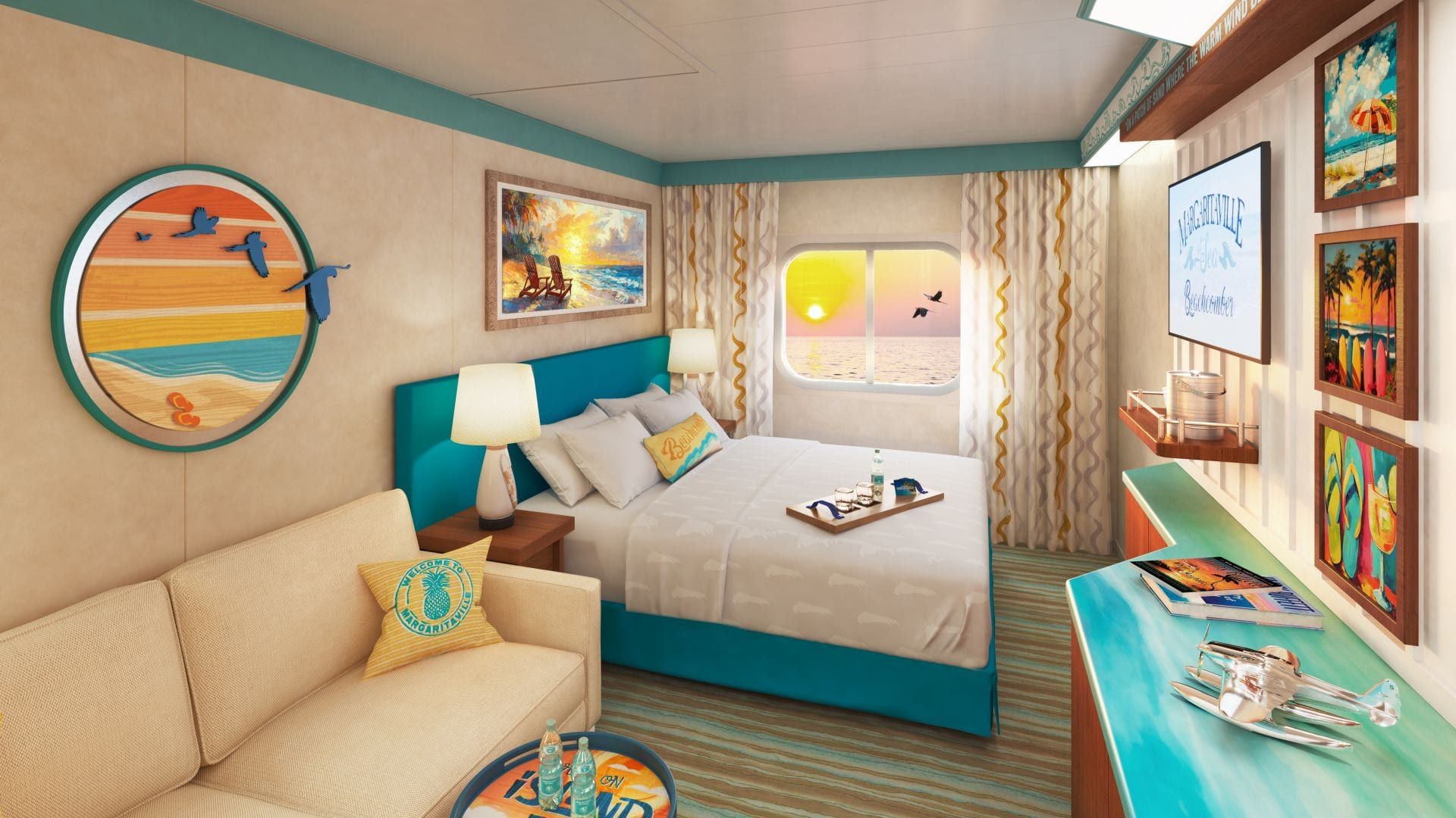 Margaritaville Beachcomber Picturesque Ocean View (OV1) cabin, photo 1 of 2