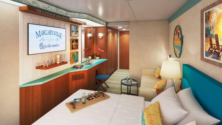 Margaritaville Beachcomber Partial Ocean View (OV2) cabin, photo 2 of 2