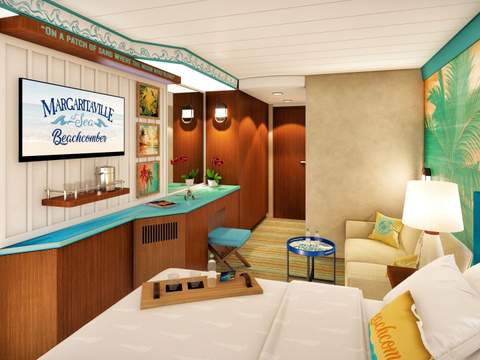 Margaritaville Beachcomber St. Somewhere Premium Ocean View (OVP) cabin, photo 2 of 2