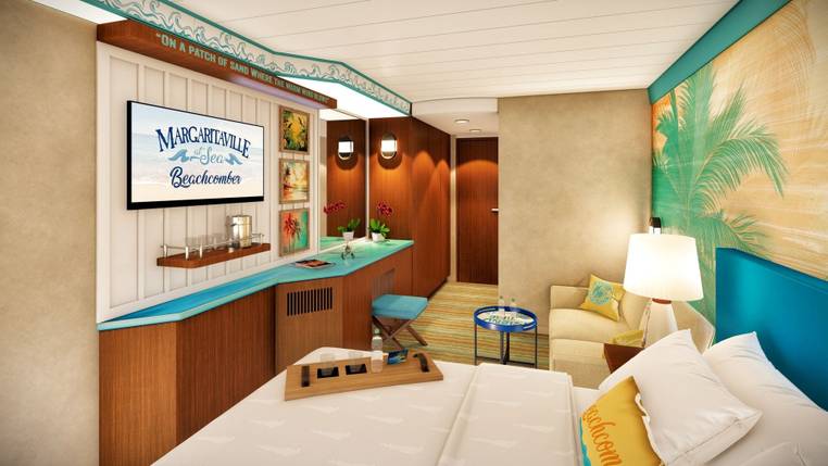 Margaritaville Beachcomber St. Somewhere Premium Ocean View (OVP) cabin, photo 2 of 2