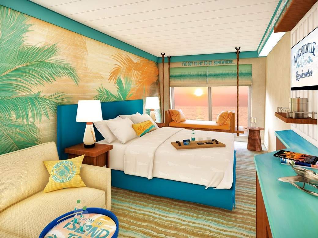 Margaritaville Beachcomber St. Somewhere Premium Ocean View (OVP) cabin, photo 1 of 2