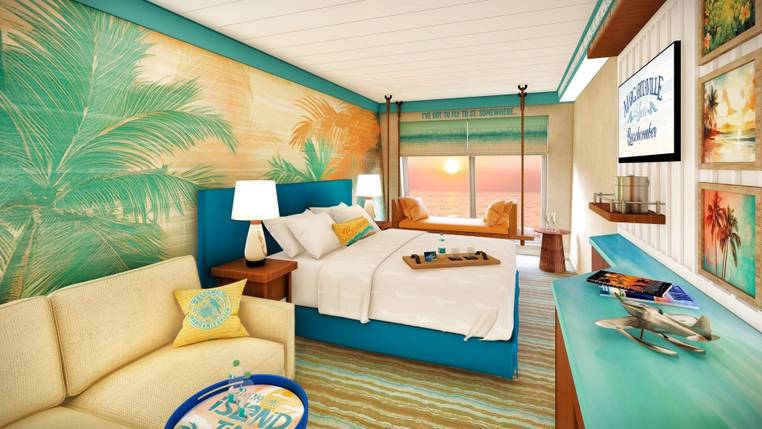 Margaritaville Beachcomber St. Somewhere Premium Ocean View (OVP) cabin, photo 1 of 2