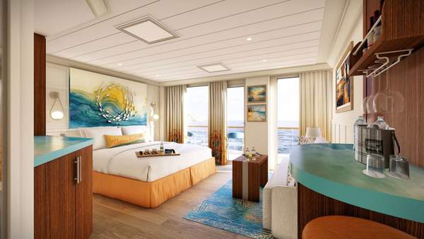 Margaritaville Beachcomber Grand Terrace Suite (SGT) bedroom