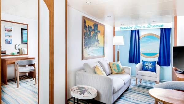 Margaritaville Paradise Serene Junior Suite (JS) cabin