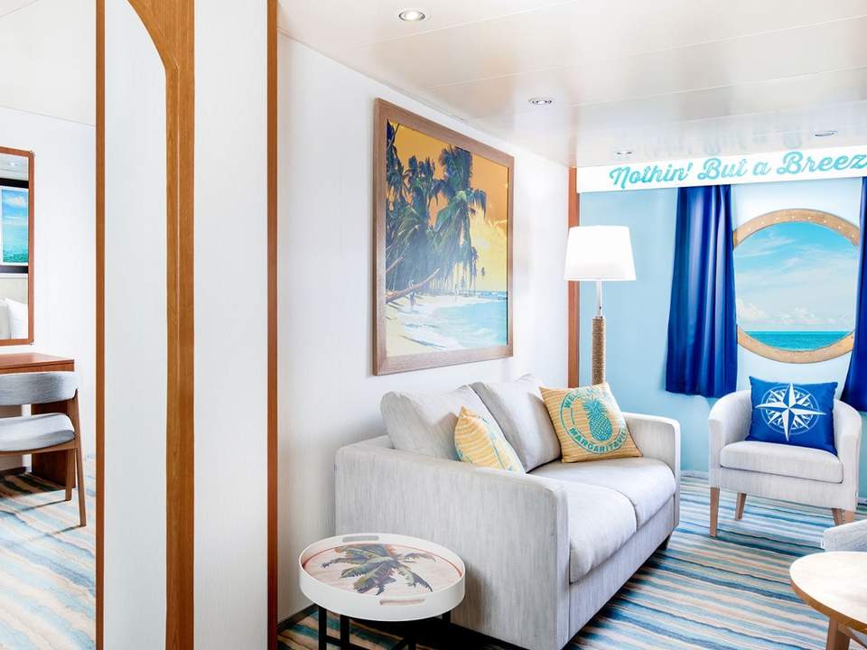 Margaritaville Paradise Serene Junior Suite (JS) cabin