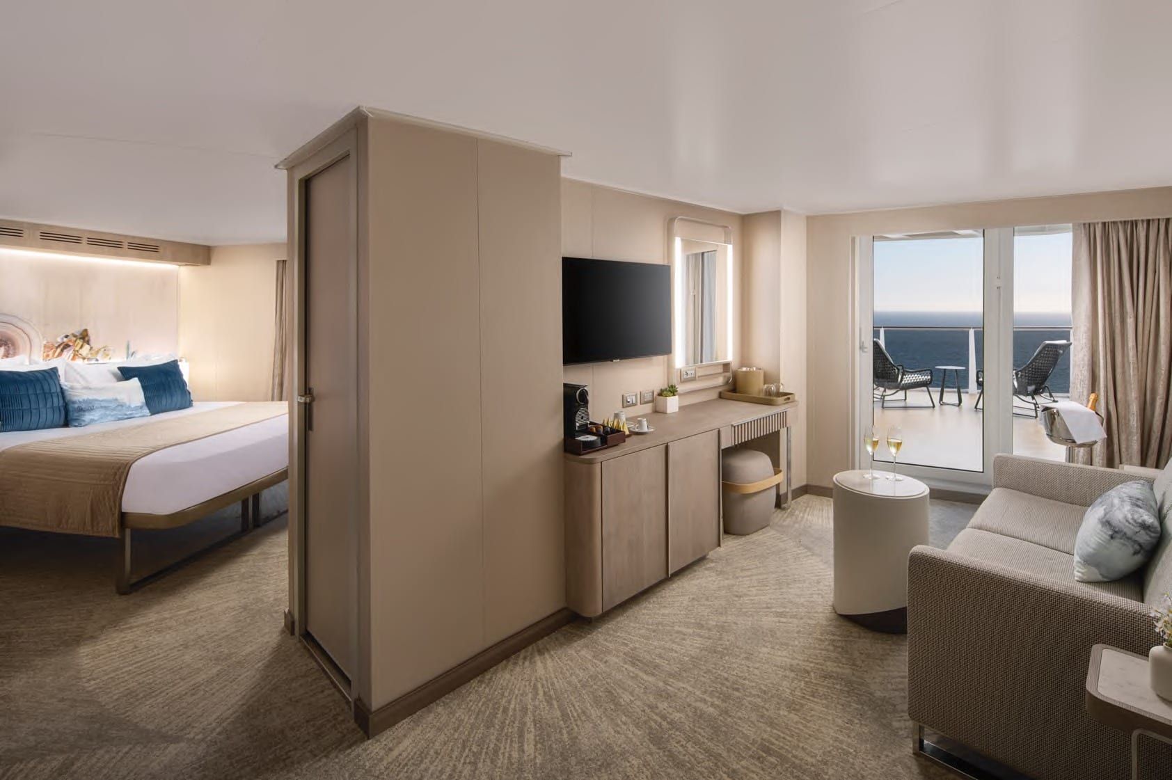 Norwegian Aura Aft-Facing Suite with Large Balcony (SH) cabin, photo 1 of 4