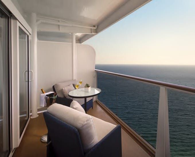 Norwegian Viva The Haven Penthouse with Balcony (HE) balcony