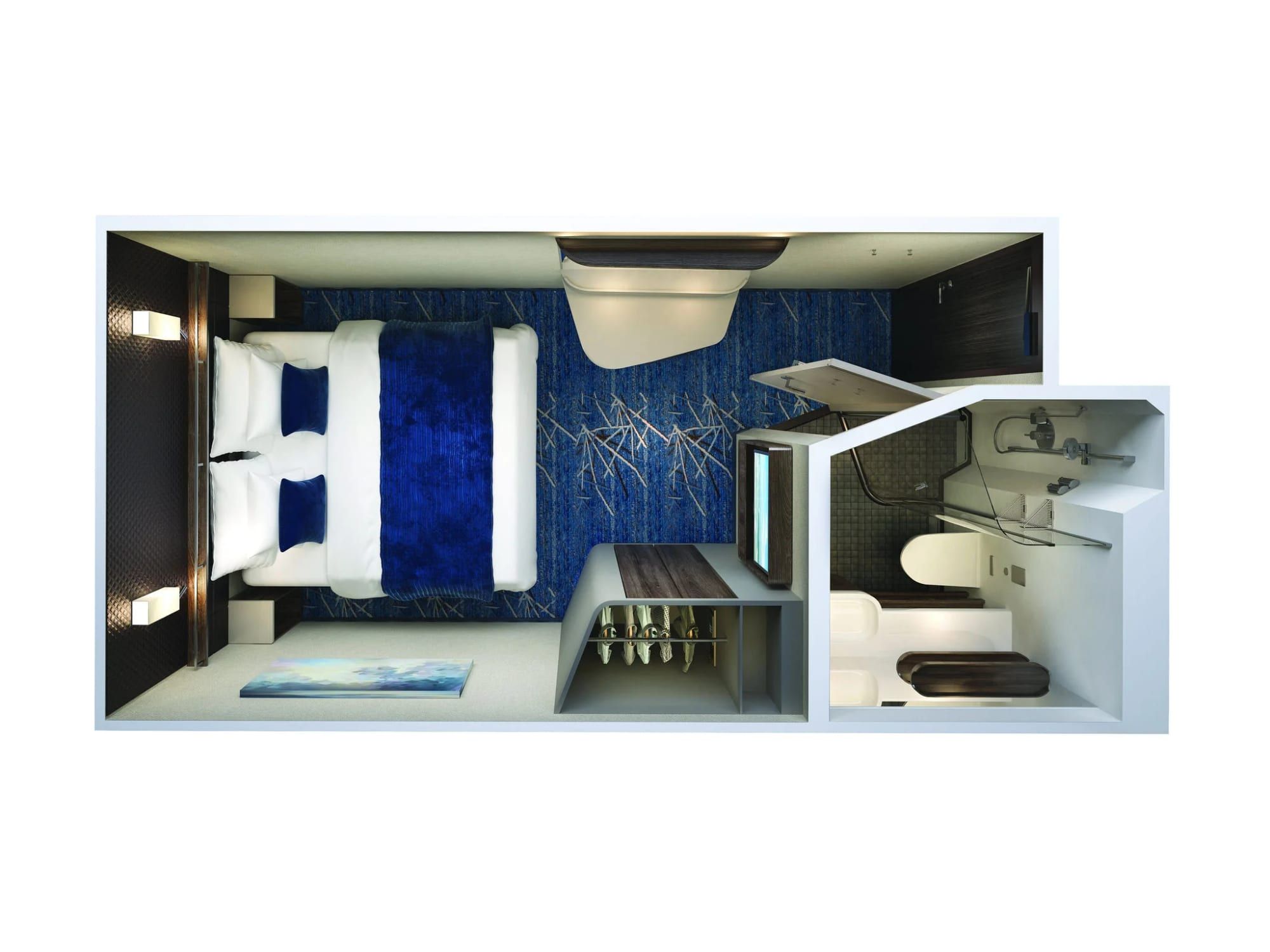Representative photo: Norwegian Encore Inside floor plan, photo 1 of 2