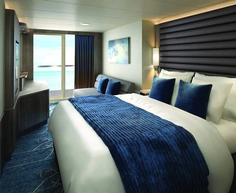Representative photo: Norwegian Encore Balcony cabin