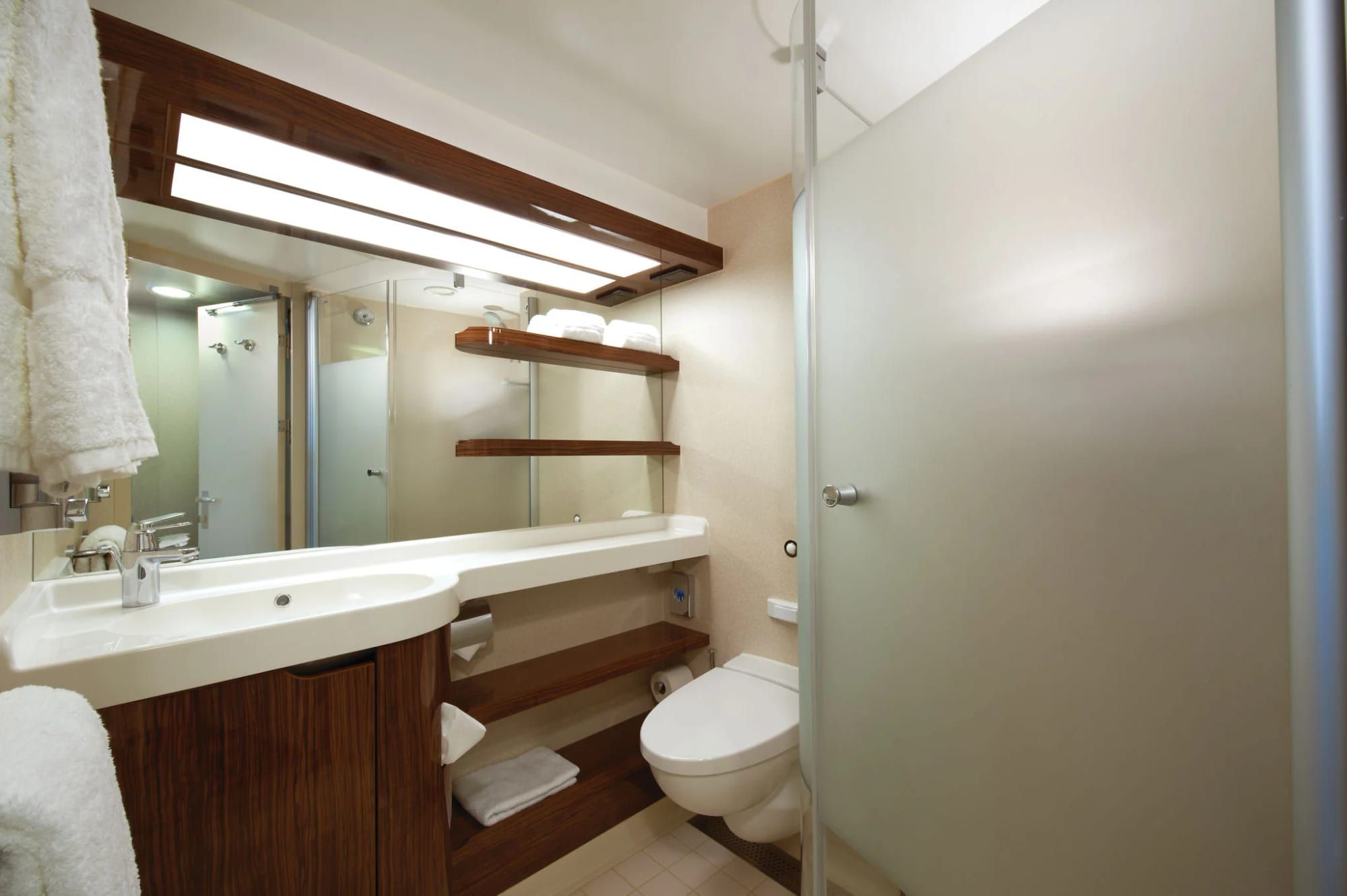 Representative photo: Norwegian Bliss Family Inside bathroom