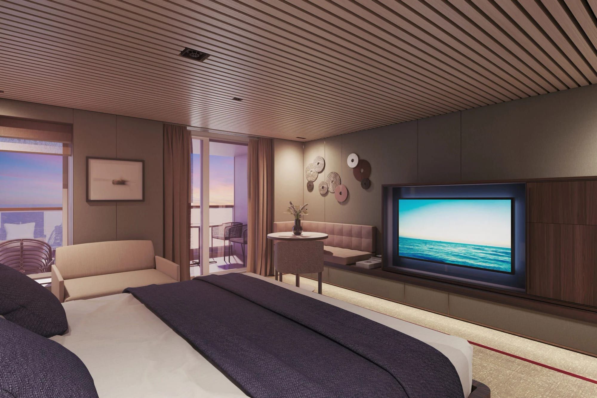 Norwegian Viva The Haven Penthouse with Balcony (HE) cabin, photo 2 of 4