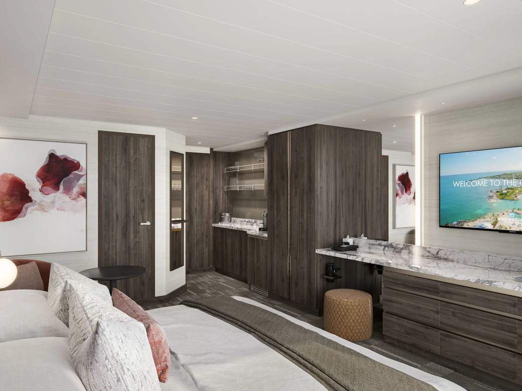 Representative photo: Norwegian Epic The Haven Penthouse Suite with Balcony cabin, photo 1 of 2