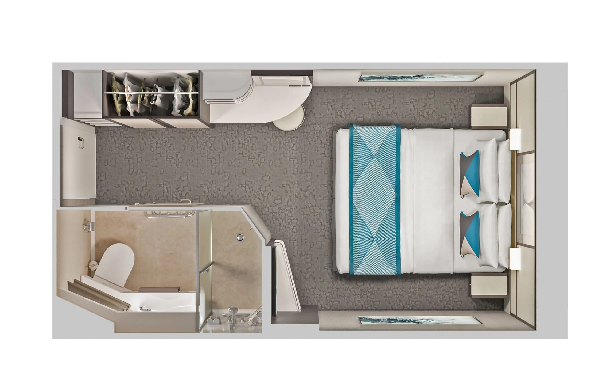 Norwegian Jewel Family Inside (I4) floor plan