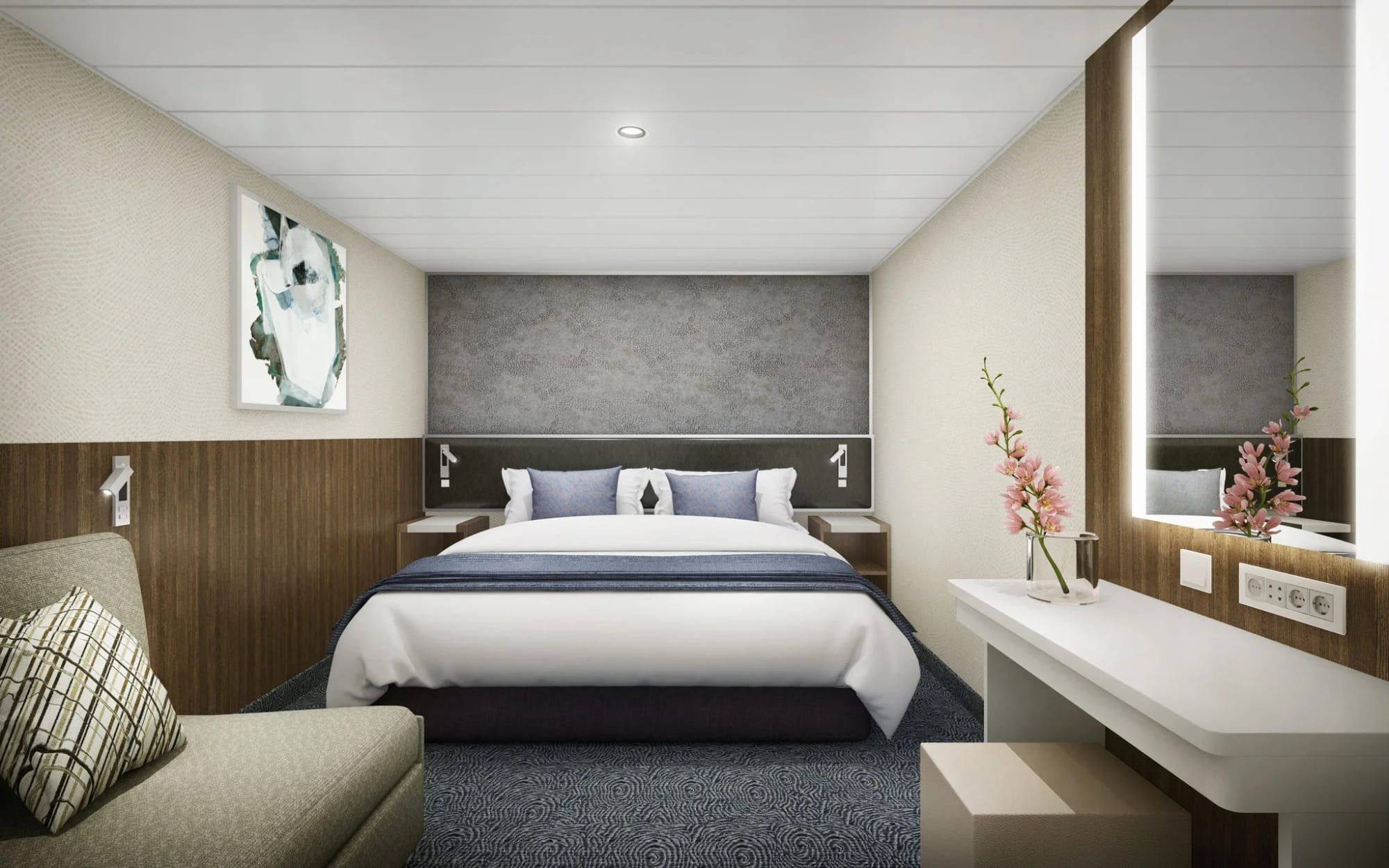 Representative photo: Norwegian Spirit Family Inside cabin