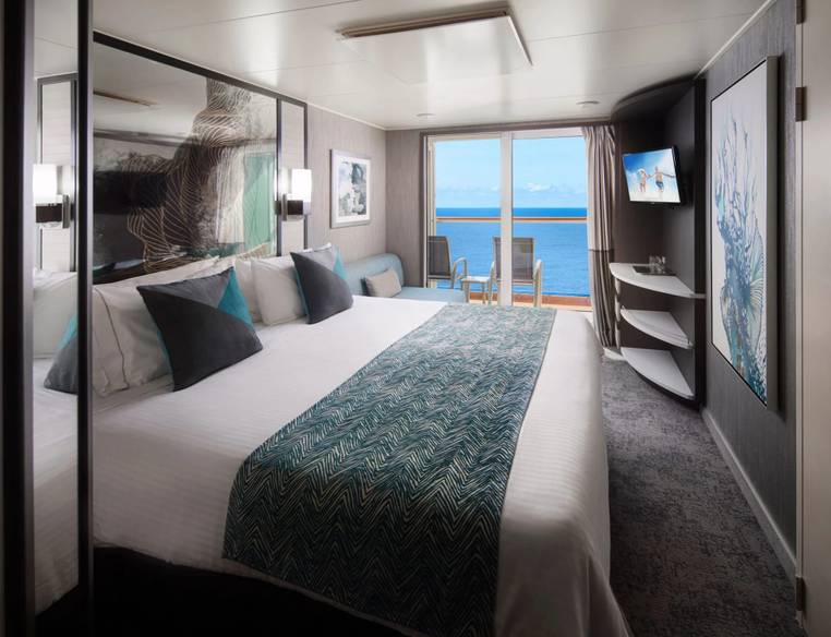 Representative photo: Norwegian Jewel Balcony cabin