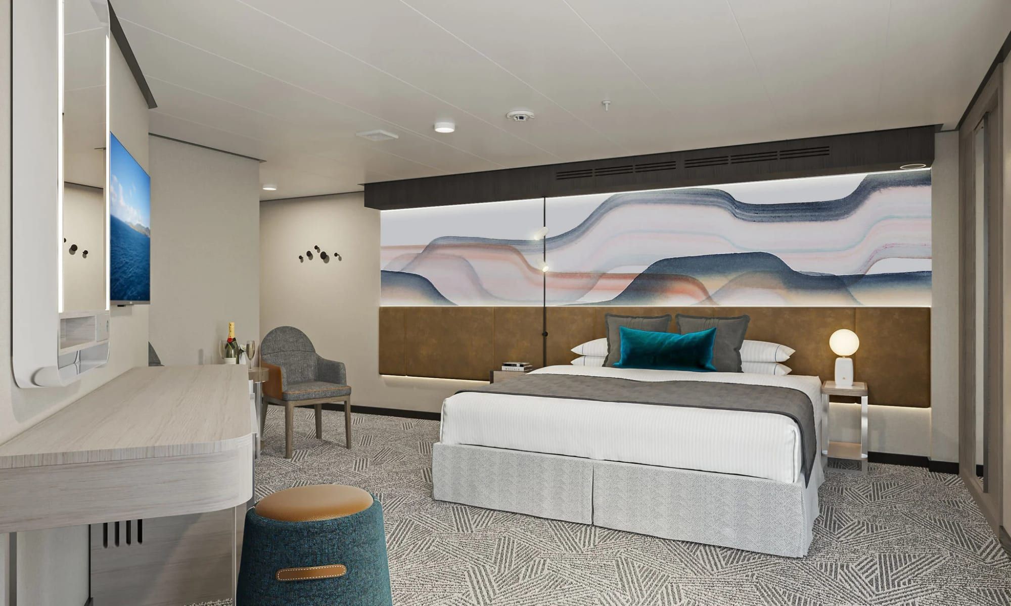 Norwegian Luna Aft-Facing Suite with Large Balcony (SI) cabin, photo 1 of 4