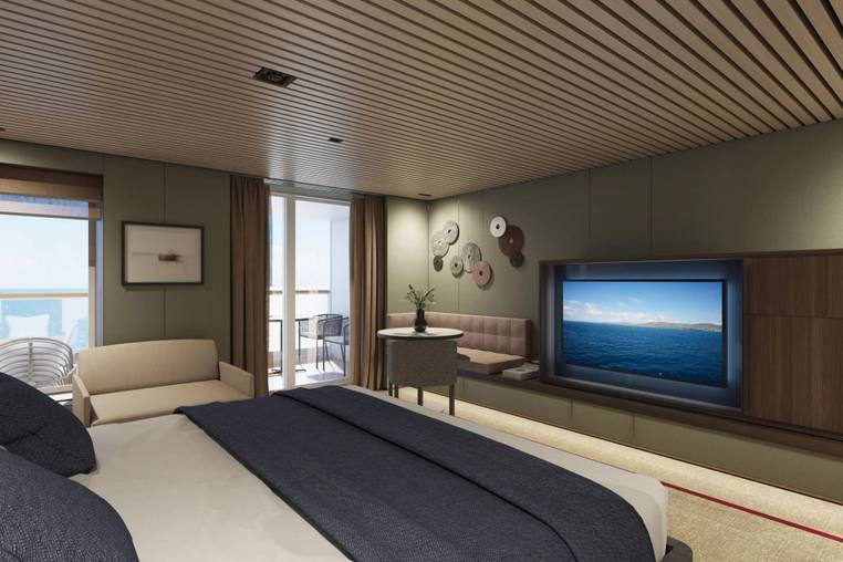 Norwegian Aqua The Haven Penthouse with Balcony (HE) cabin, photo 2 of 2