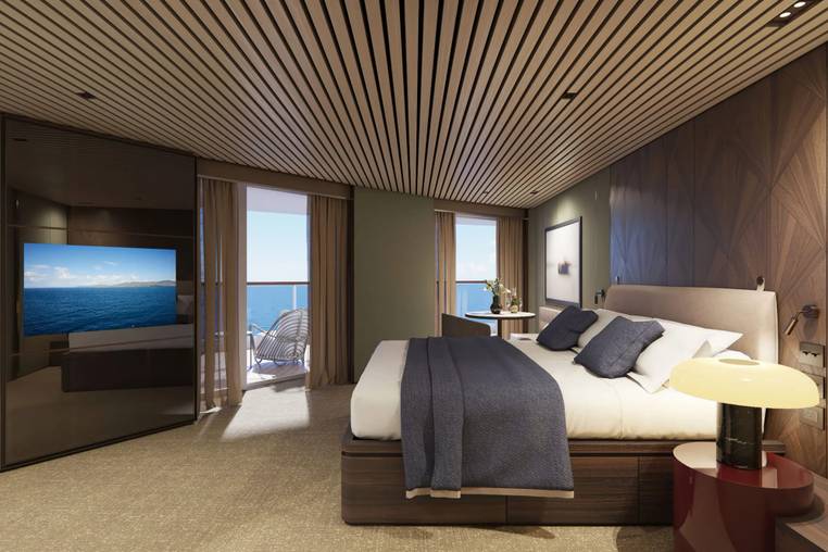 Norwegian Luna The Haven Aft-Facing Penthouse with Large Balcony (HA) cabin
