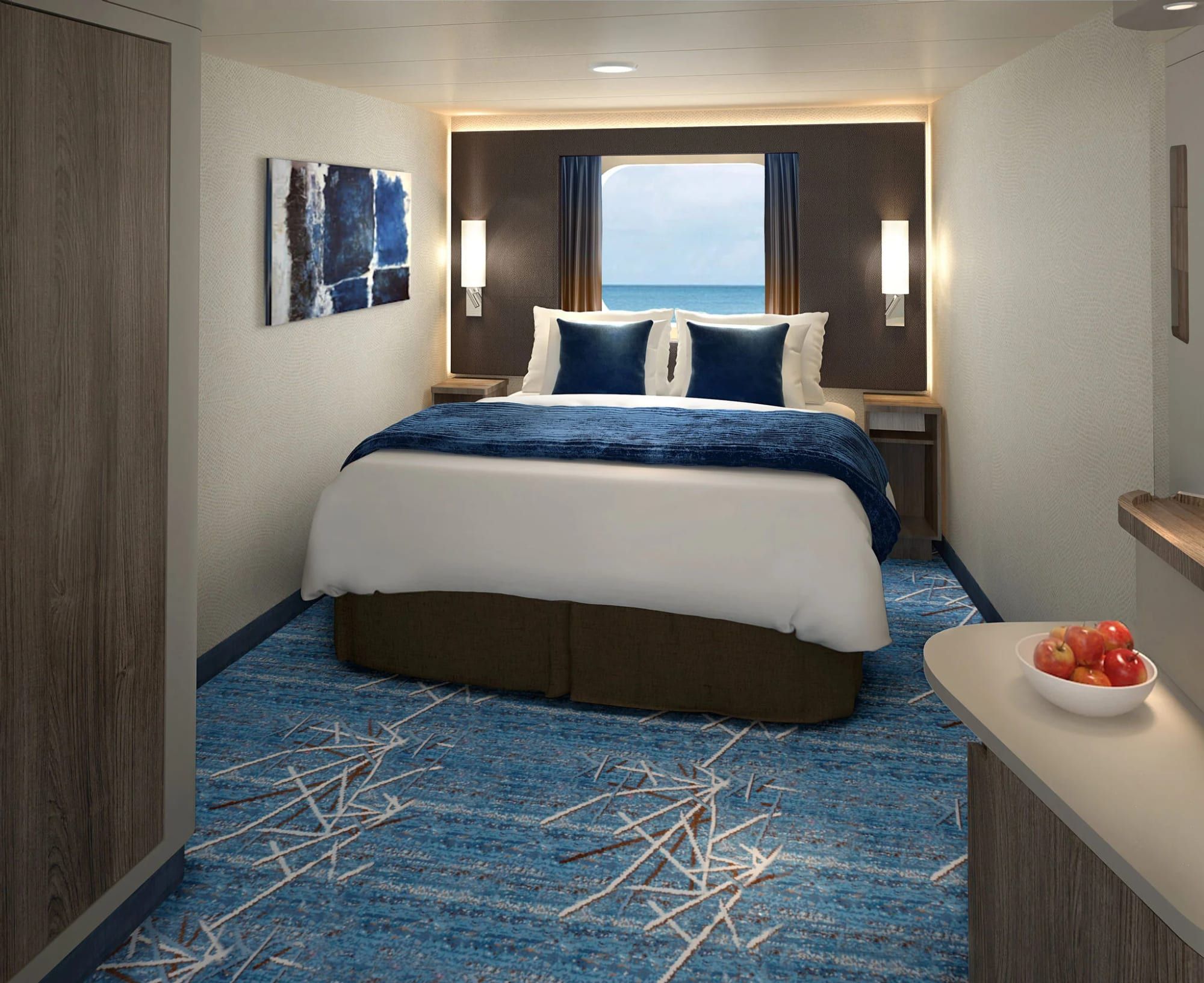 Norwegian Bliss Family Oceanview (O4) cabin