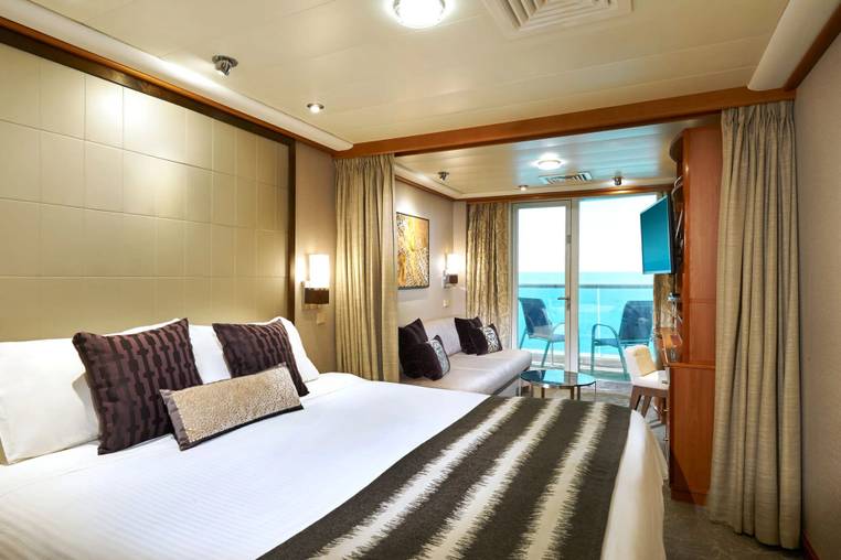 Norwegian Sun Aft-Facing Club Balcony Suite (M1) cabin, photo 1 of 2
