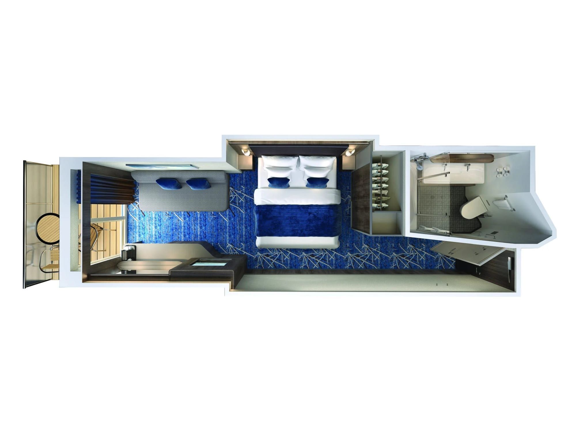 Norwegian Bliss Family Balcony (B4) floor plan