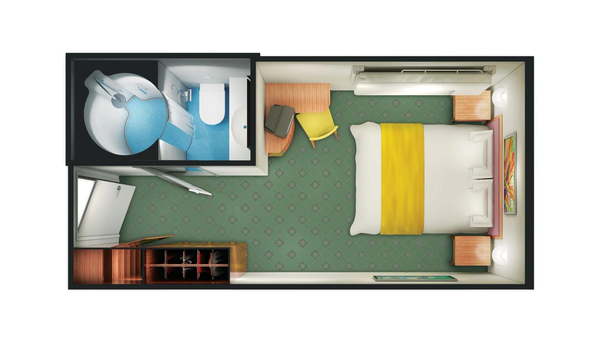 Norwegian Sun Family Inside (I5) floor plan