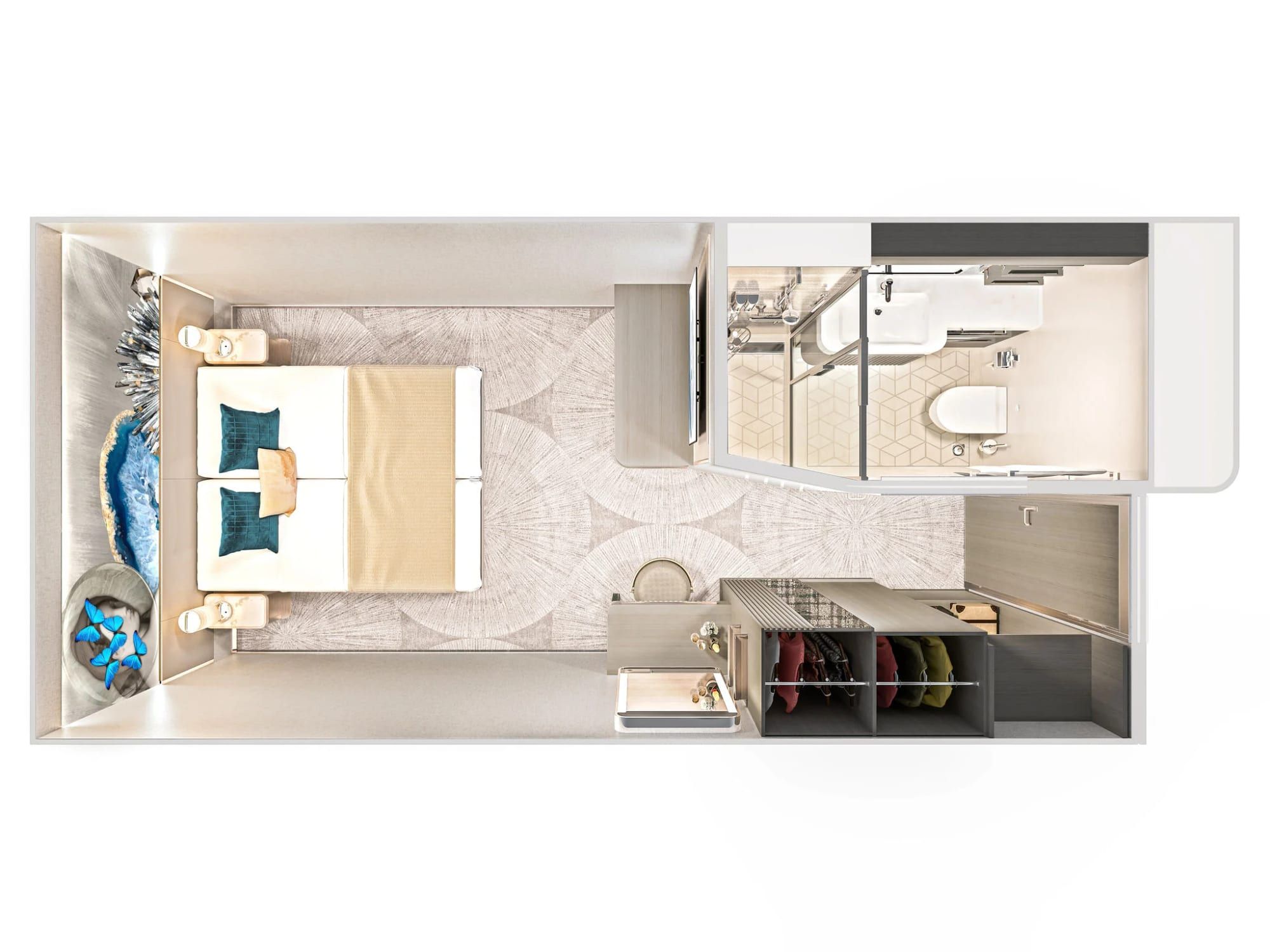 Norwegian Viva Inside (IB) floor plan