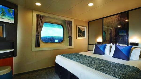 Norwegian Jewel Obstructed Oceanview (OK) cabin, photo 1 of 2