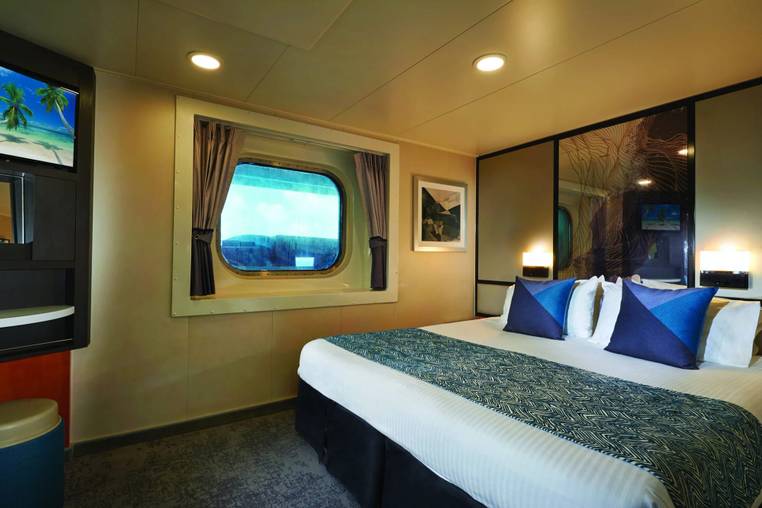 Norwegian Jewel Obstructed Oceanview (OK) cabin, photo 1 of 2