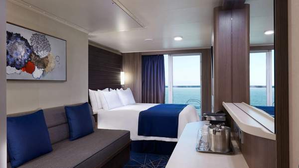Representative photo: Norwegian Bliss Club Balcony Suite with Larger Balcony cabin Representative photo: Norwegian Bliss Club Balcony Suite with Larger Balcony cabin