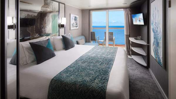 Representative photo: Norwegian Pearl Balcony cabin