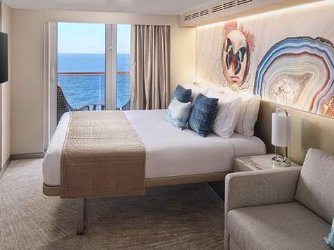 Norwegian Aft Facing Balcony Cabin Category