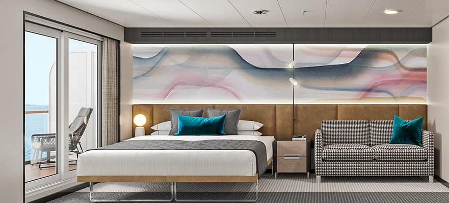 Norwegian Aft Facing Balcony Cabin Category