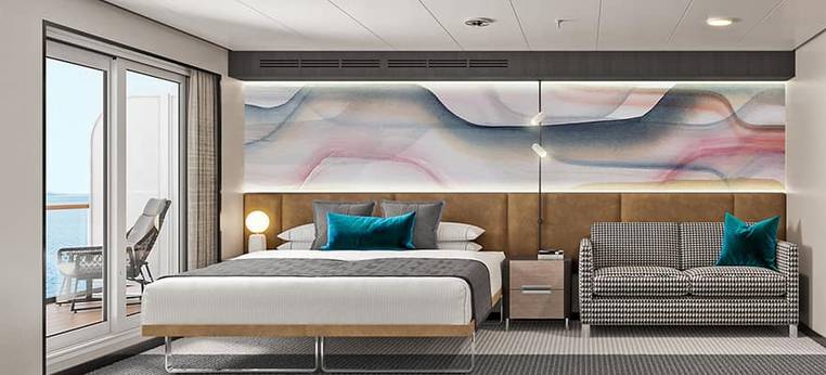 Norwegian Aft Facing Balcony Cabin Category