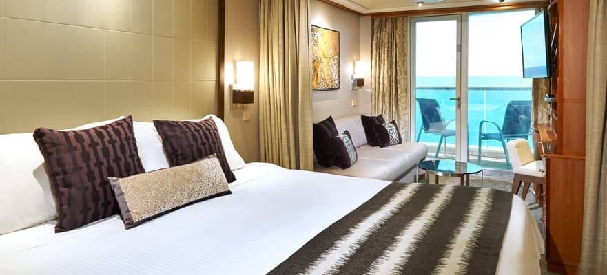 Norwegian Sun Aft-Facing Club Balcony Suite (M1) cabin, photo 2 of 2