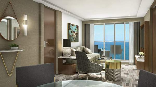 Norwegian Aft Facing Penthouse Suite Large Balcony Cabin Category