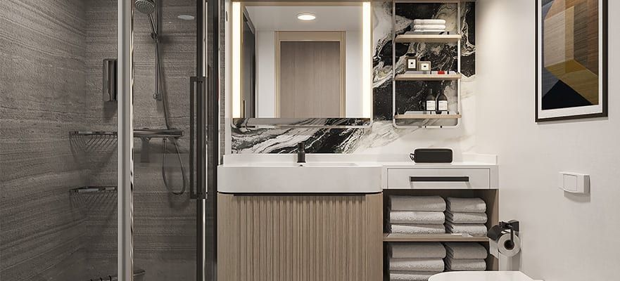 Norwegian Aft Facing Suite Large Balcony Cabin Category