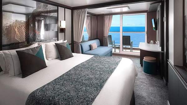 Norwegian Club Balcony Suite Cabin Category