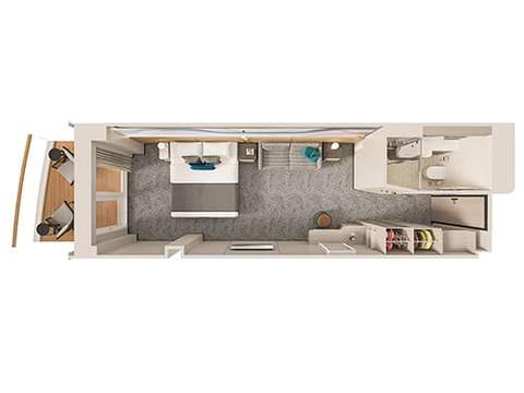 Norwegian Family Club Balcony Suite Cabin Category