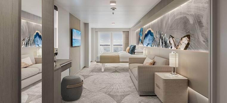 Norwegian Family Club Balcony Suite Cabin Category