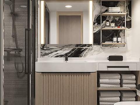 Norwegian Family Club Balcony Suite Cabin Category