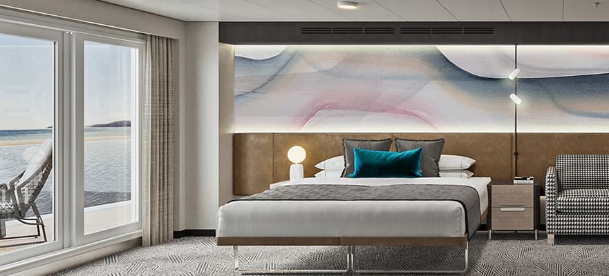 Norwegian Family Club Balcony Suite Cabin Category